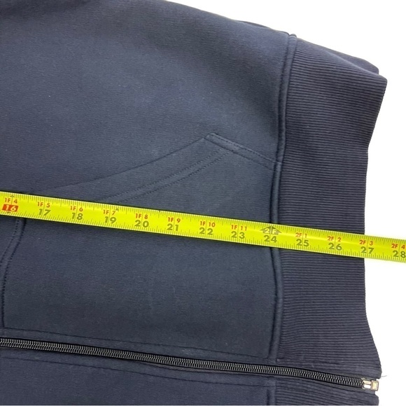 Michael Kors Women’s Full Zip Sweatshirt Sz XL Navy Blue NO Size/Material Tag - Picture 10 of 11